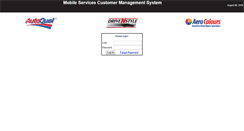 Desktop Screenshot of mobileservices.drivenbrands.com